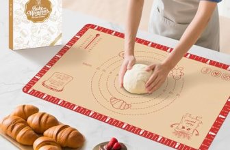 Extra Thick Silicone Baking Mat with Recipes