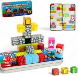 35PCS Pixel World Edition Mini Magnetic Blocks – Creative 3D Building Cubes