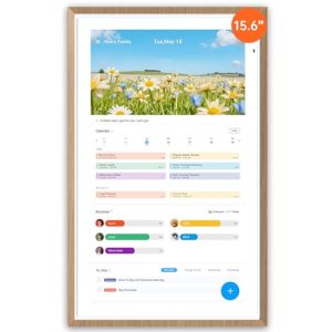 Apolosign 15.6-inch Digital Calendar : Dual Mode Smart Wall Planner