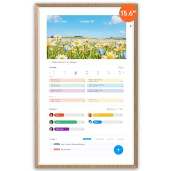 Apolosign 15.6-inch Digital Calendar : Dual Mode Smart Wall Planner