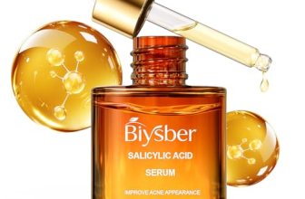 BIYSBER Salicylic Acid 2% Serum Solution for Face: Gently Exfoliating Facial Ser