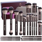Professional Makeup Brushes BS-MALL With Travel Case