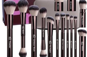 Professional Makeup Brushes BS-MALL With Travel Case