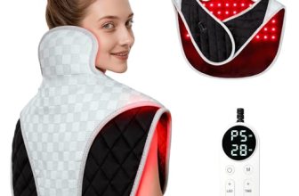 Red Light Therapy for Neck and Shoulders 3-in-1 LED Bead 660nm&850nm Infrared Li