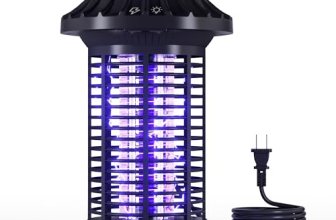 Bug Zapper Indoor & Outdoor, Water Proof Mosquito Zapper with LED Light