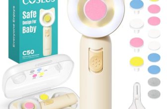COSLUS C50 Baby Nail File, Baby Nail Trimmer Electric