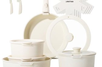 JEETEE Pots and Pans Set Non Stick 17pcs