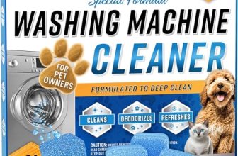 ACTIVE Washing Machine Cleaner for Pet Owners Enzymatic Deep Clean Descaler for