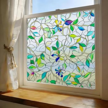 GOODKIKY Window Film, Frosted Privacy