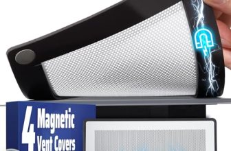 Magnetic Vent Covers – 5″ x 11″ Vent Screen Mesh Covers for Floor