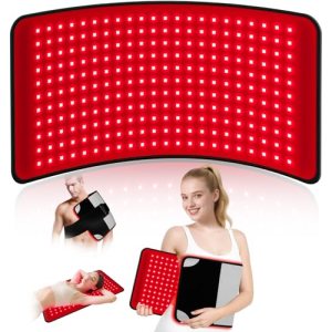 Puroth Red Light Therapy Mat for Body 24″x12″ with 242 LEDs (726 Chips)