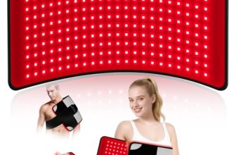 Puroth Red Light Therapy Mat for Body 24″x12″ with 242 LEDs (726 Chips)