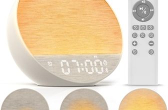 Tap-to-Snooze Sunrise Alarm Clock with Sound Machine