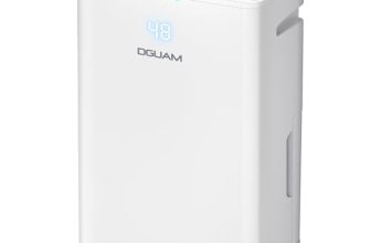 DGUAM 4500 Sq. Ft Dehumidifier, Max 80 Pint/Day Dehumidifier for Basement & Home