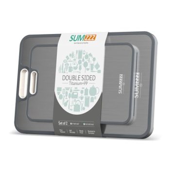 Titanium Cutting Board Double Sided Food Grade