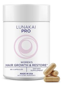 Lunakai PRO USA Made Hair Growth Supplement for Women