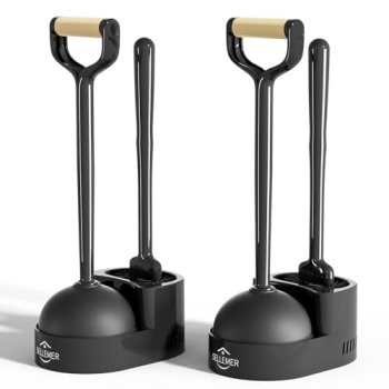 Sellemer Toilet Brush and Plunger Set