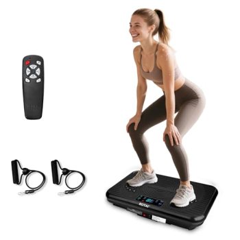 ROTAI Shake Plate Vibration Exercise Machine for Lymphatic Drainage Massager & W
