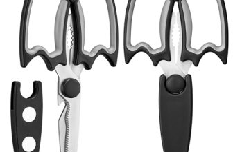 OMDAR Bat Kitchen Scissors All Purpose 2 Pack