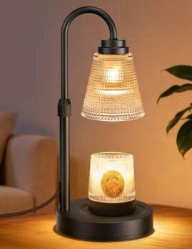Candle Warmer Lamp with Timer Dimmable