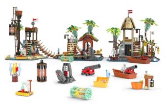 Audaxly Pirate Island Building Kit – Watchtower