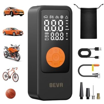 BEVA Tire Inflator Portable Air Compressor