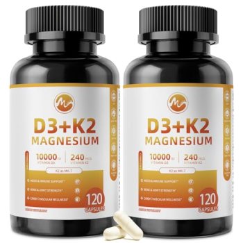 M inch Vitamin D3 K2 with Magnesium