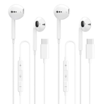 USB C Headphones for iPhone 17 16 15