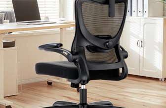 HUANUO Ergonomic Office Chair, High Back Computer Desk Chair with Adjustable Lum