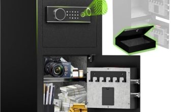 7.0 Cub Biometric Drop Safe with Anti-Fishing Slot & LED Light