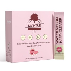 Montue Prebiotics and Probiotics – Happy Cleaner Gut Health Powder