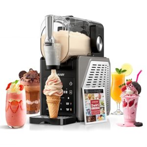 Slushie Machine, 85oz Ice Cream Machine & Slushy Machine for home