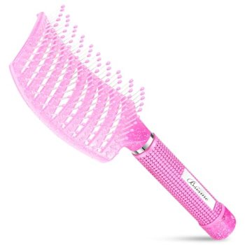 Bsisme Hair Brush with Hair Clips