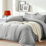 Easthome Oversized Queen Comforter Set 7 Piece