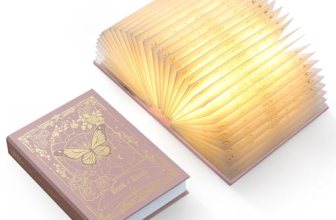 ZBOLE Magic Truth Book Light – Rechargeable LED Book Lamp for Home Decor
