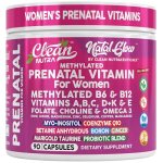 Natal Glow Methylated Prenatal Vitamins for Women Folate Omega 3 Vitamins A B12