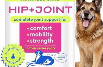 Native Pet Hip & Joint Advanced Care Dog Joint Supplement Powder for Mobility &