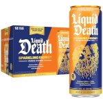 Liquid Death Sparkling Energy – Orange Horror (Orange and Cream)