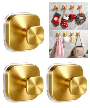 Niifawh 3Pcs Suction Cup Hooks for Shower