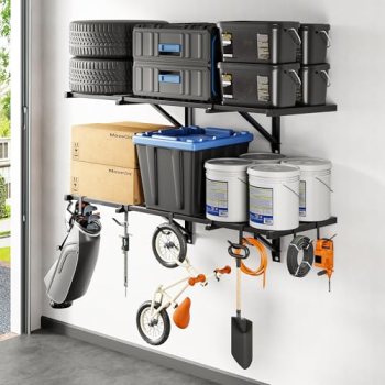 FLEXIMOUNTS 2x4ft Garage Wall Shelving