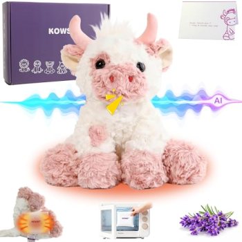 KOWSI® AI Interactive Talking Highland Cow Plush