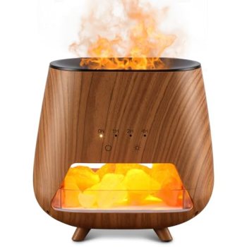 JJNJJN Essential Oil Diffuser for Home: 200ml Aromatherapy Diffuser with Himalay