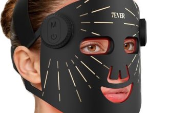 Red Light Therapy for Face,4 Modes Portable LED Face Mask