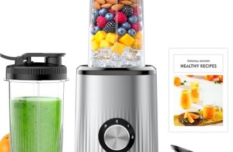 Turelar Blender for Smoothies Portable Personal Blender for Shakes and Smoothies