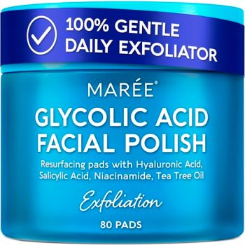 MAREE Glycolic Acid Pads – Toner Pads for Face Cleansing