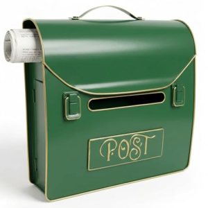 Yielycan Wall-Mounted Mailbox with Newspaper Holder