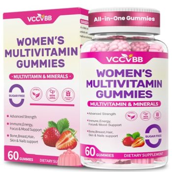 VCCVBB All-in-One Women’s Multivitamin Gummies with Complete Vitamin & Mineral C
