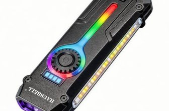 HAUSBELL Flat EDC Flashlight 1800 High Lumens