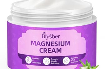 BIYSBER Topical Magnesium Lotion Cream for Sleep: Natural Magnesium Body Butter