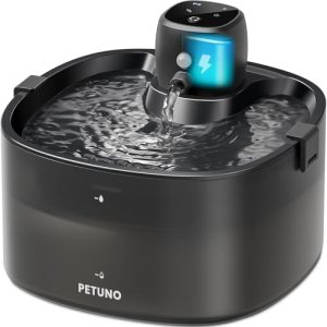 Wireless Cat Water Fountain, Cat Fountain Battery Operated